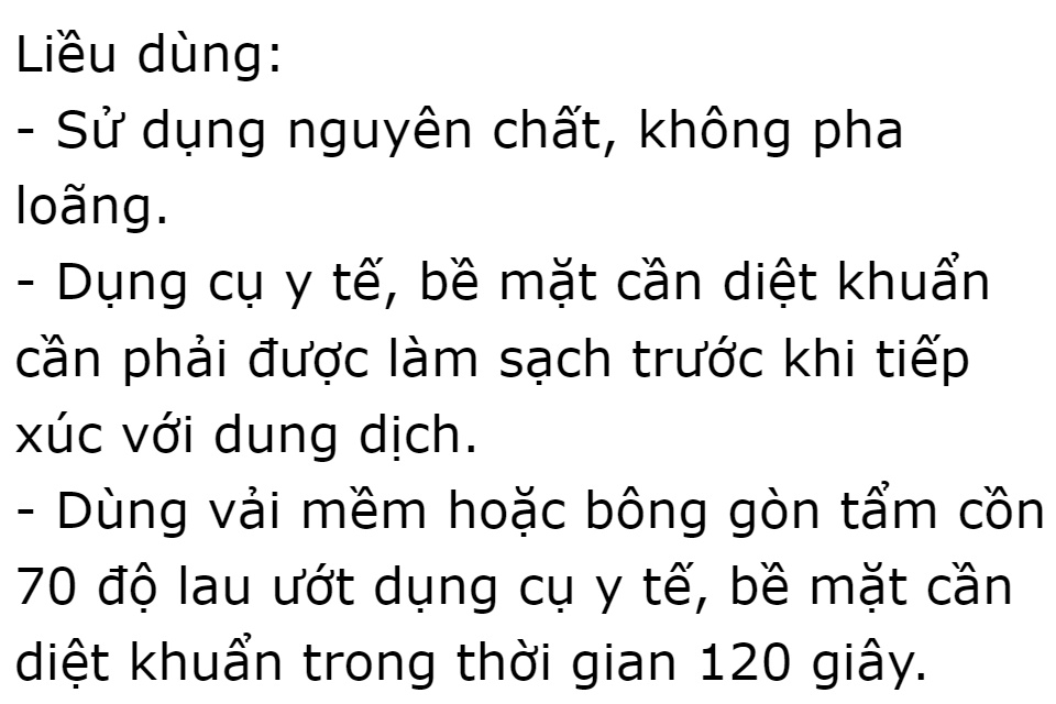 Cồn 70 độ 500ml Vĩnh Phúc dùng để xử lý làm sạch môi trường, sát khuẩn bề mặt vật dụng và có thể xử lý vi khuẩn trực tiếp trên con người, trên bề mặt da, sát khùng vết thương, diệt khuẩn, sát khuẩn dụng cụ y tế Drviet 65 Cồn 70 độ 500ml Vĩnh Phúc dùng để xử lý làm sạch môi trường, sát khuẩn bề mặt vật dụng và có thể xử lý vi khuẩn trực tiếp trên con người, trên bề mặt da, sát khùng vết thương, diệt khuẩn, sát khuẩn dụng cụ y tế Drviet