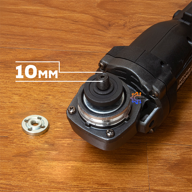 Thân máy mài pin Hitachi - Thân Máy Mài Góc Dùng Pin Hitachi Không Chổi Than - Máy mài cắt Hitachi