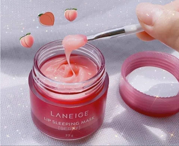 Mặt Nạ Ngủ Ủ Môi Laneige, Dưỡng Môi Laneige Lip Sleeping Mask Berry 20g [Chính Hãng] Giúp Môi Mịn Màng Căng Hồng