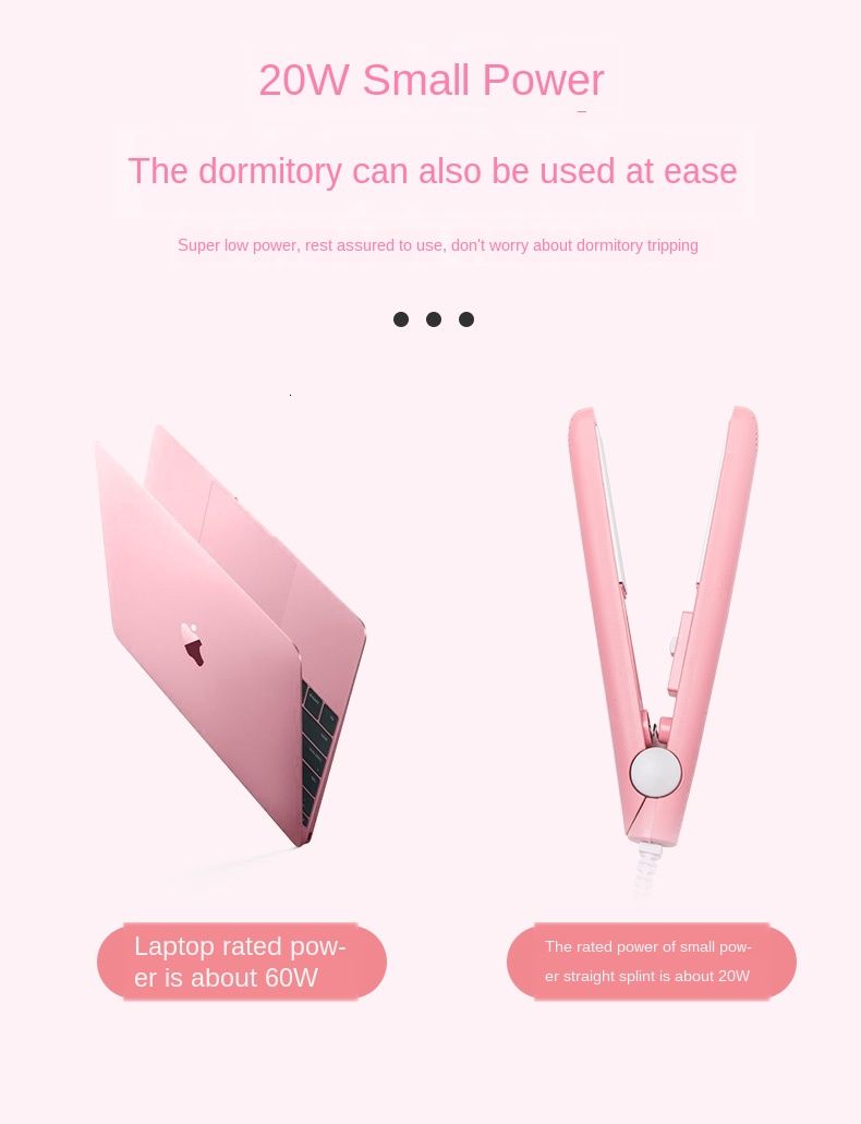 MÁY KẸP DUỖI TÓC MINI DỄ THƯƠNG 6136 (Nhiều màu) - [ Máy kẹp tóc #Máy duỗi tóc #Duỗi tóc thẳng #Máy uốn thẳng tóc ]