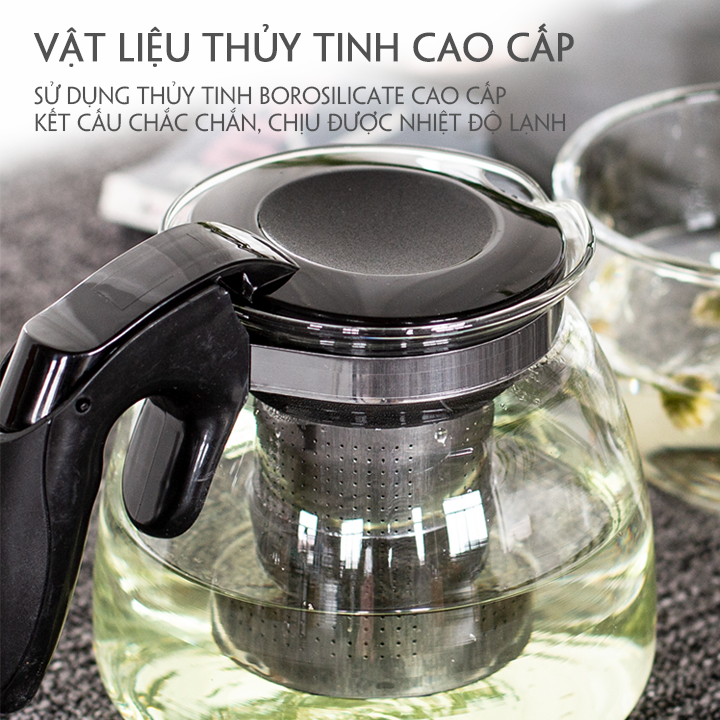 Cây nước nóng trực tiếp, có ấm pha trà, bình âm, tự ngắt khi sôi 1350w- TẶNG 2 ấm nước
