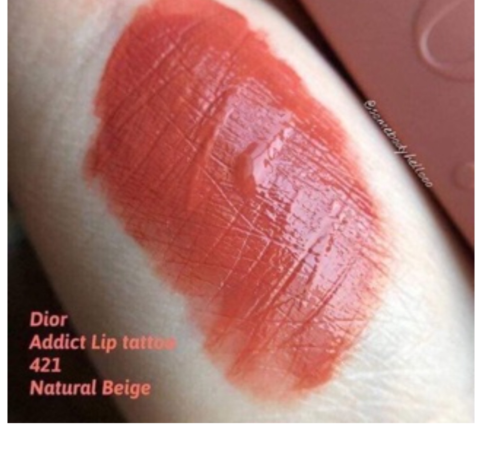 Christian Dior Dior Addict Lip Tattoo   421 Natural Beige 6ml02oz   Onceit