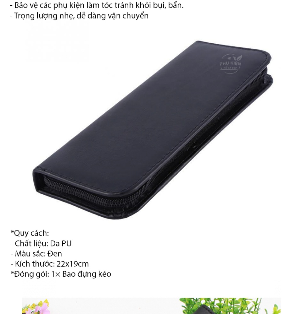 Túi đựng kéo cắt tóc cao cấp  - PHỤ KIỆN RẺ VÀ ĐẸP
