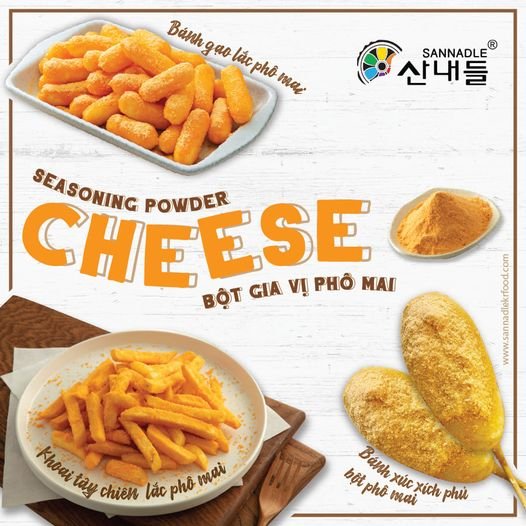 BỘT PHÔ MAI LẮC 250G Thượng Hạng