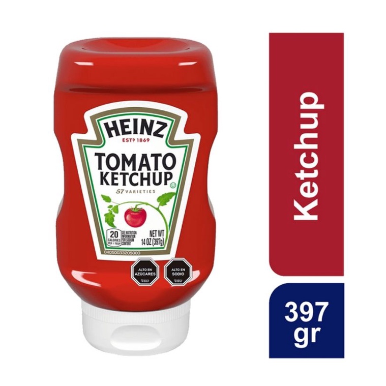 Tương cà Heinz nắp úp ngược 397g