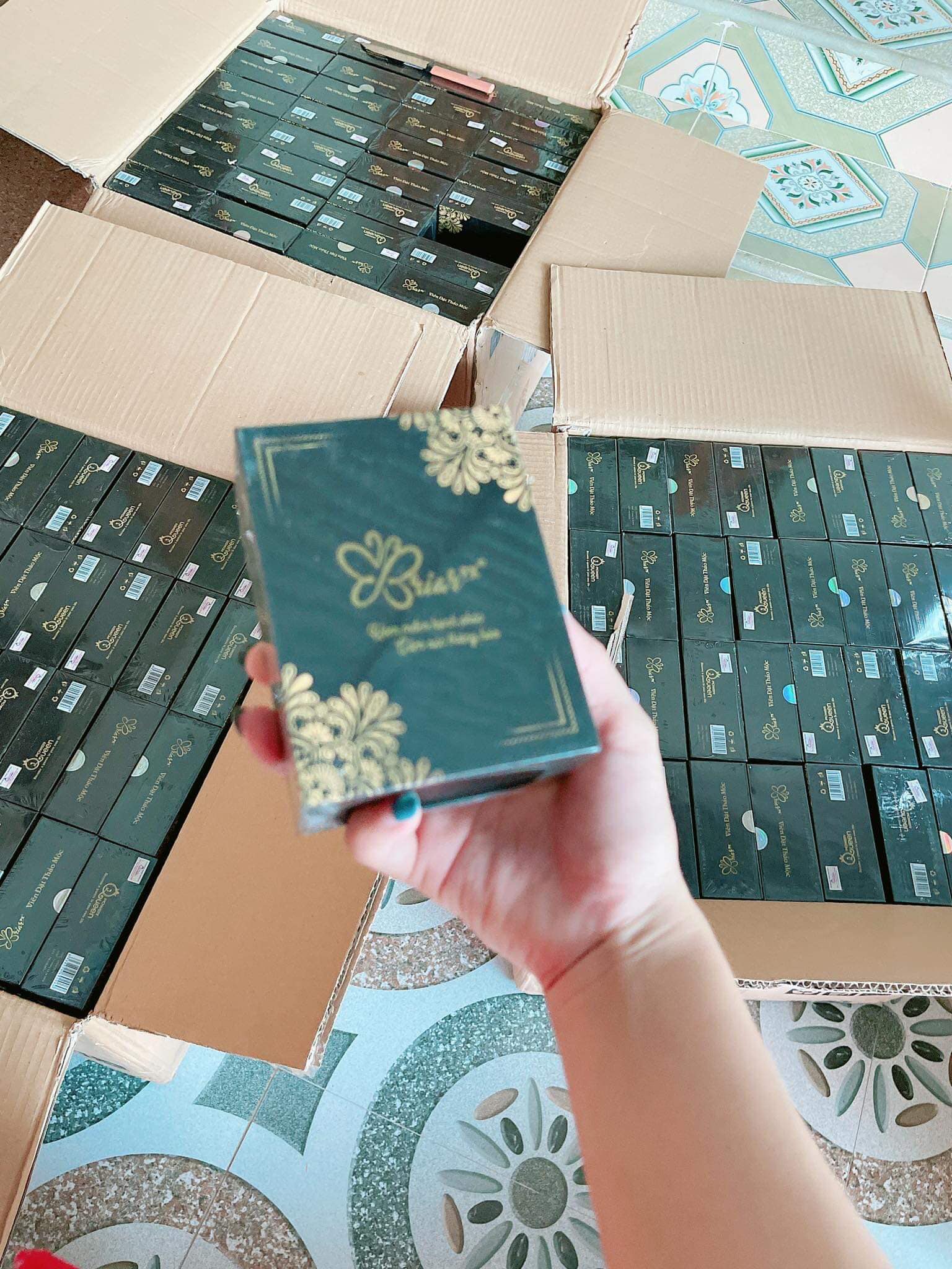 Viên Đặt Thảo Mộc Tầm Xuân Briar PK Giúp Se Khít Vùng Kín, Làm Sạch Vùng Kín, Hỗ Trợ Khử Thâm(che tên nhạy cảm)