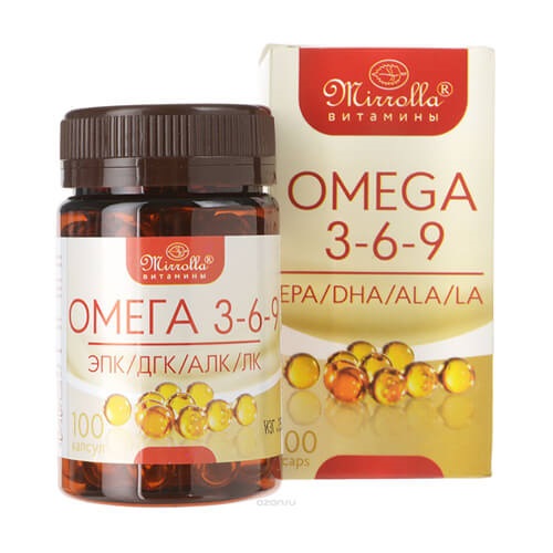 Viên Uống Bổ Mắt Omega 369 Nga -100 Viên
