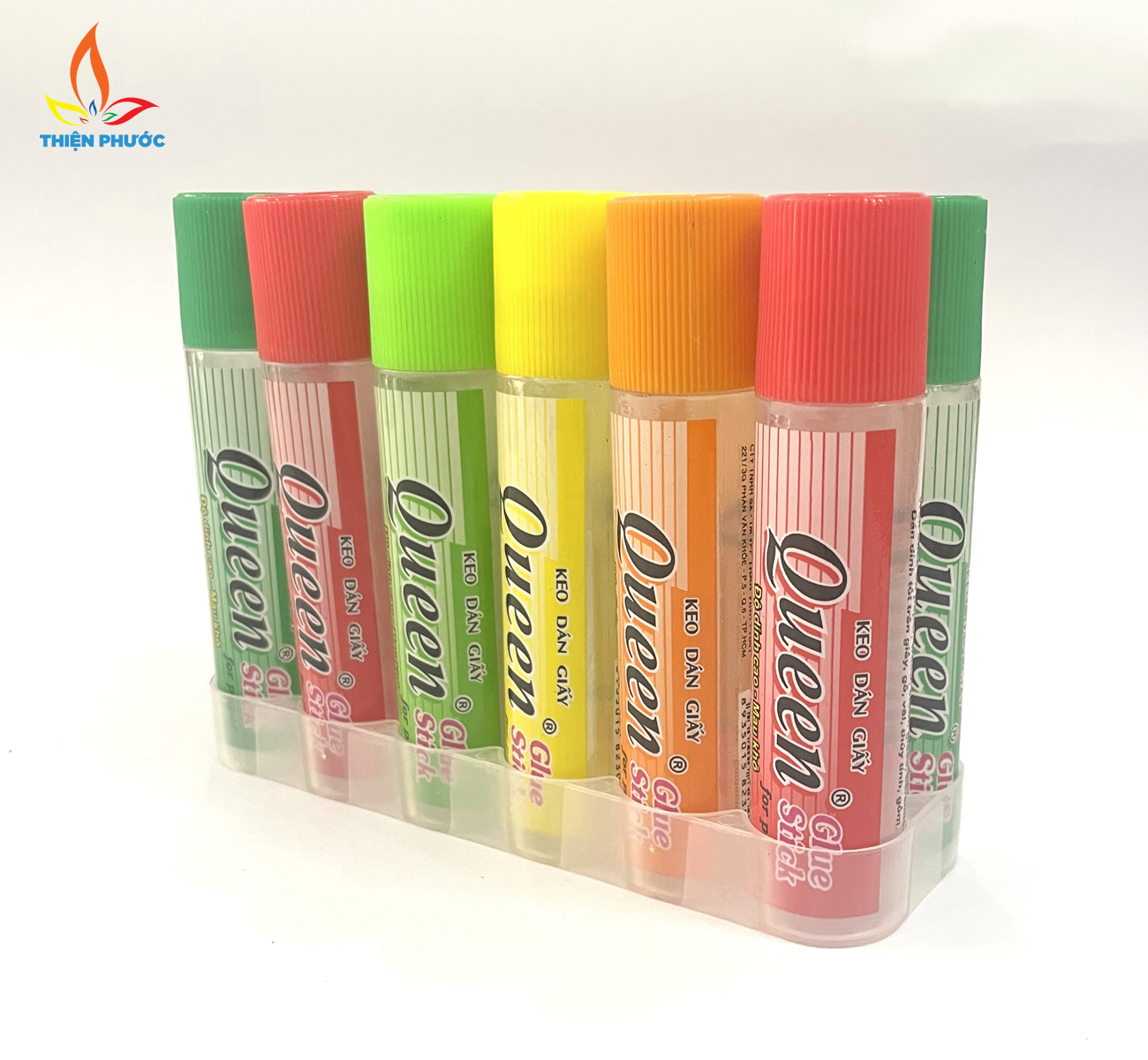 Hồ nước dán giấy Queen 30ml [Lốc 12 chai] SUKADO