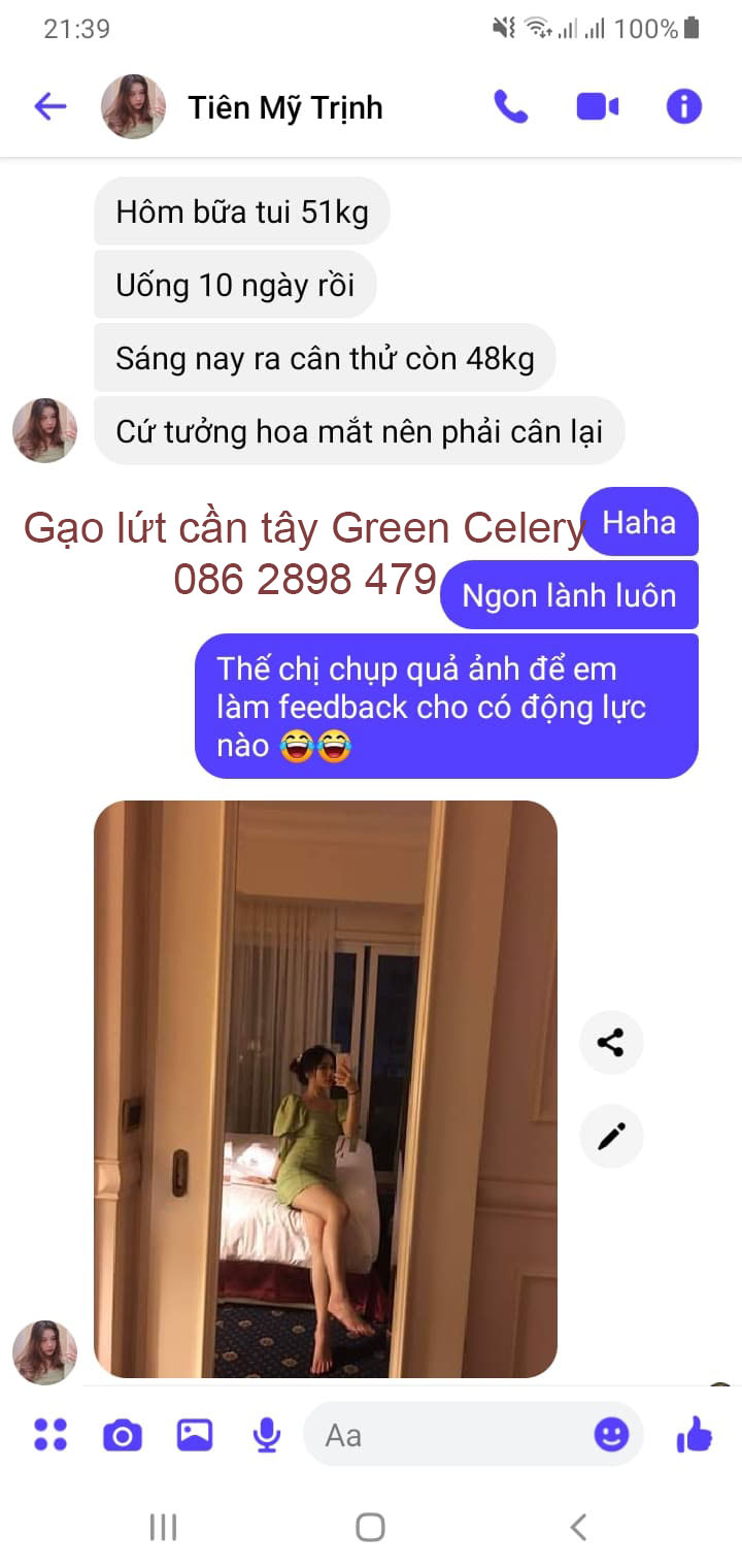 GẠO LỨT CẦN TÂY - Giữ dáng đẹp da thanh lọc cơ thể