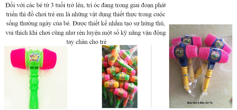 Búa Hơi Hai Đầu Cỡ Lớn
