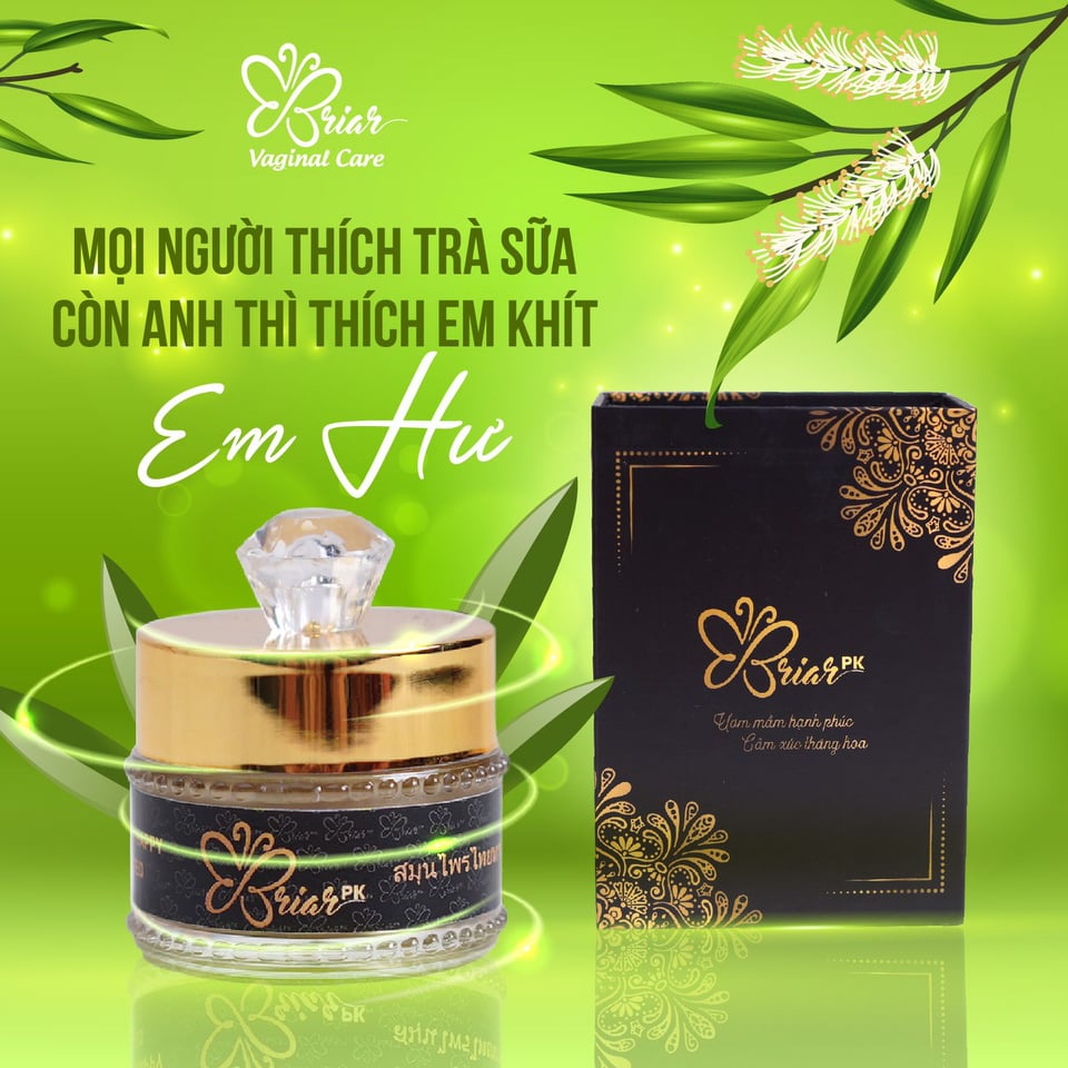 Combo Viên đặt thảo mộc Briar se khít cô bé dễ dàng sử dụng tặng dung dịch vệ sinh Lactacyd Ngày dài tươi mát 150ml