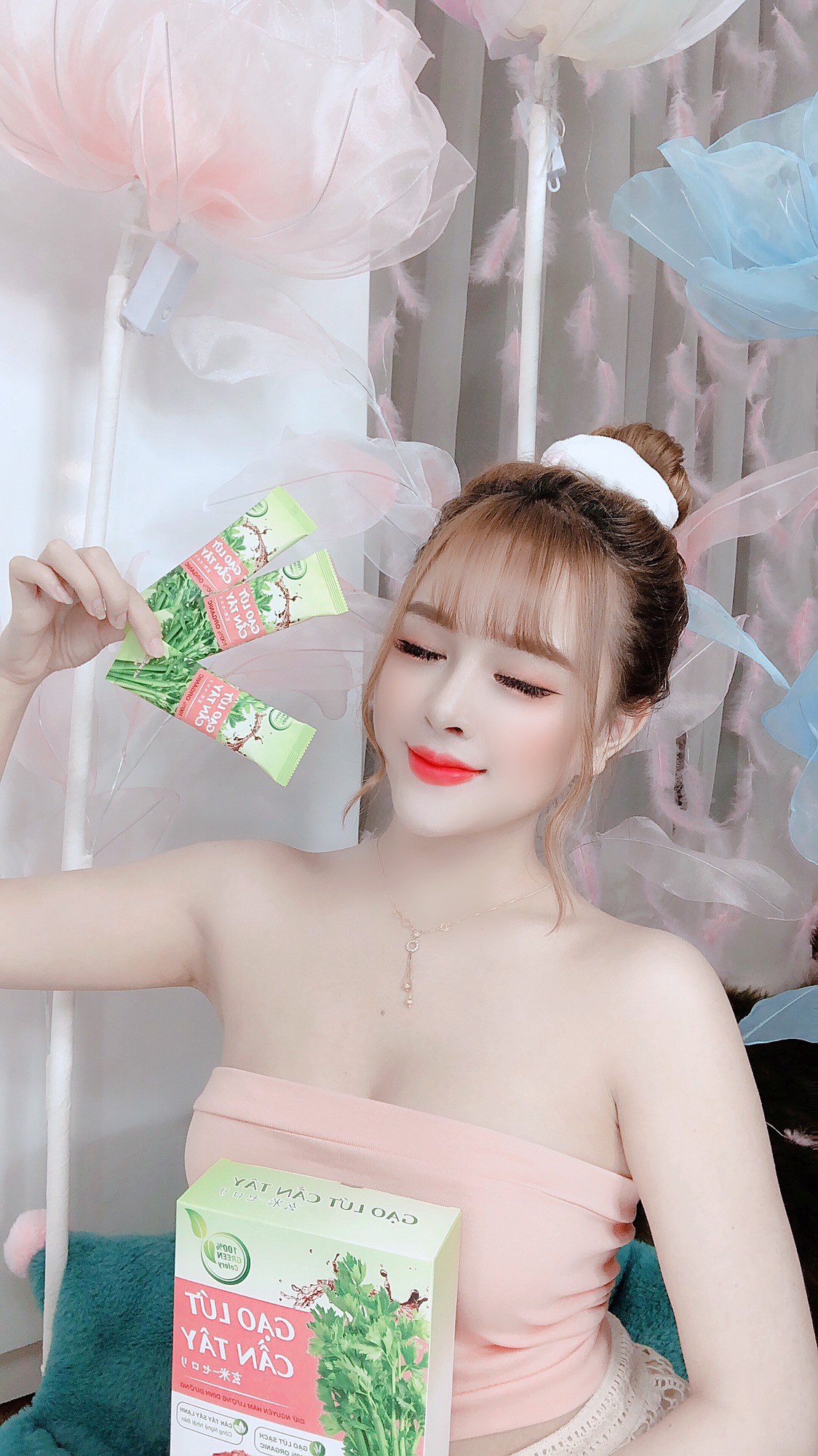 [ HOT ] Giảm cân tiêu mỡ không hại sức khỏe - Sinh tố Gạo Lứt Mix Cần Tây Green Celery