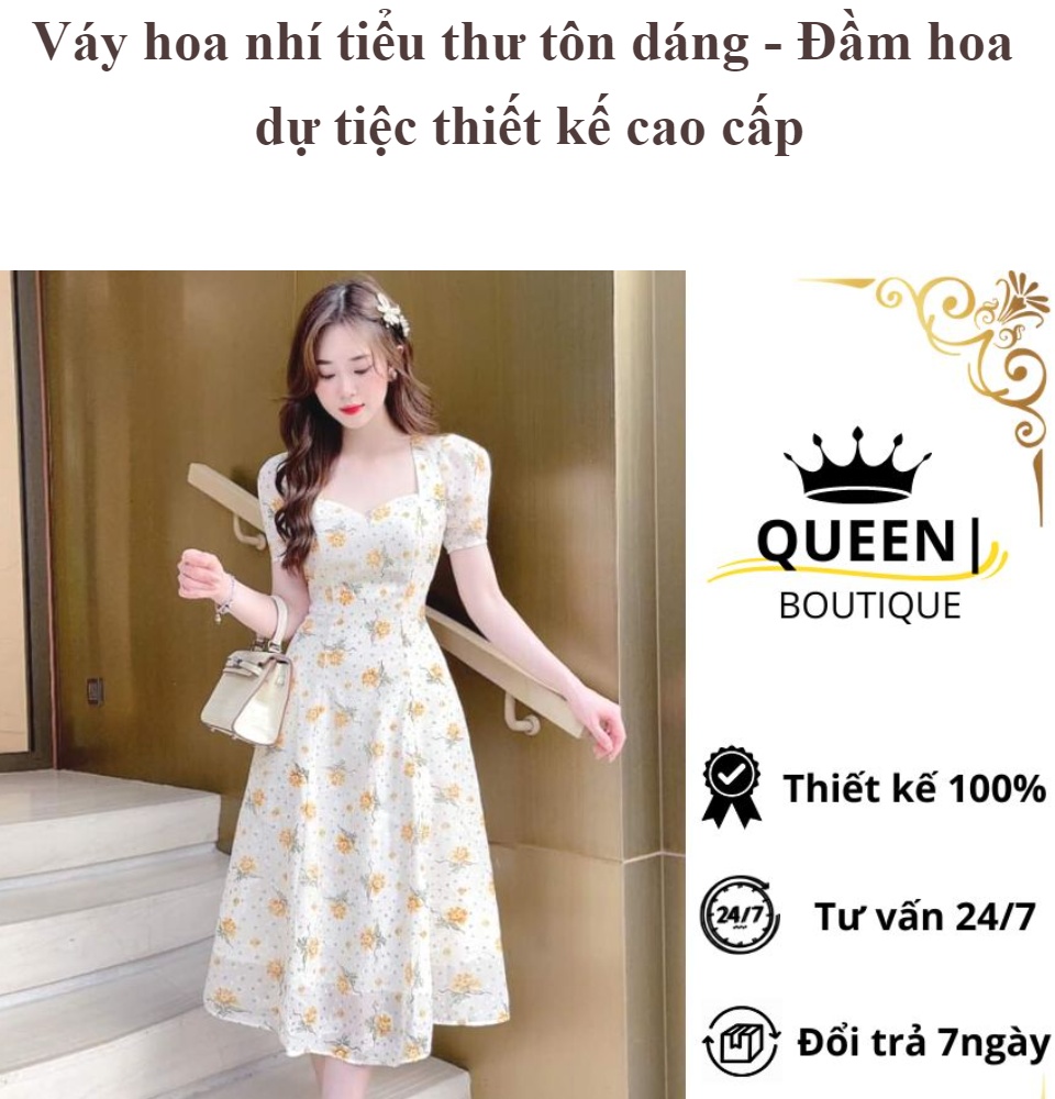 váy voan tiểu thư hoa nhí giá tốt Tháng 8 2023  Mua ngay  Shopee Việt Nam