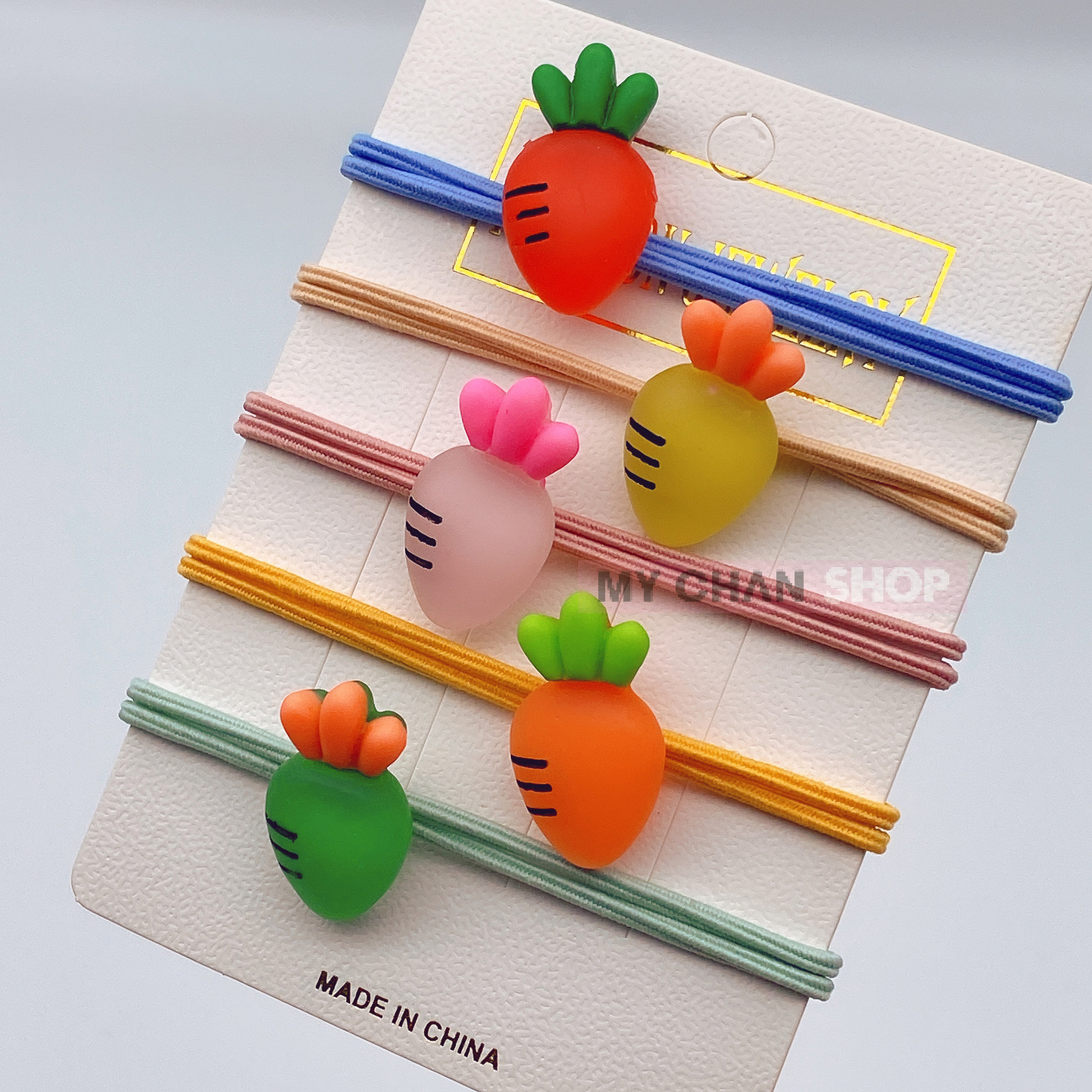 Dây Cột Tóc, Buộc Tóc Hình Trái Cây, Hoa Quả, Con Vật Xinh Xắn - 265 - MyChan Shop