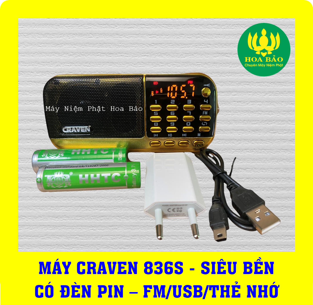 COMBO MÁY NGHE PHÁP ĐA NĂNG x THẺ BÀI GIẢNG 8GB THẦY TỊNH KHÔNG