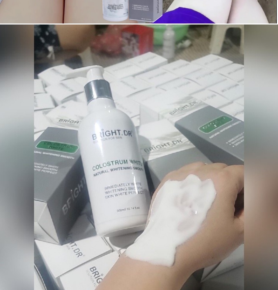 Sữa Non Tắm Trắng Colostrum White Bright Doctors Chính hãng