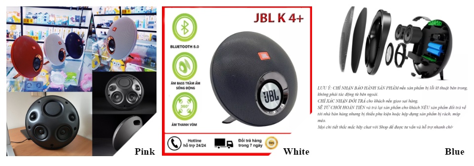 Loa Bluetooth Loa Nghe Nhạc Hay Loa Bluetooth JBL K4+ Sang Trọng Nghe Nhạc Cực
