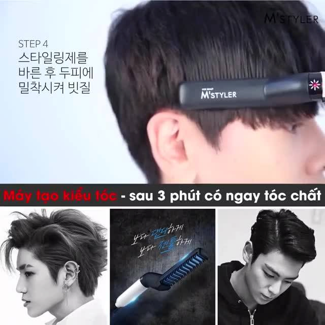 Lược chải tóc cute - Lược chải nhuộm tóc màu - Lược tạo kiểu tóc nam - Lượt điện - Lượt bấm, cài, tròn