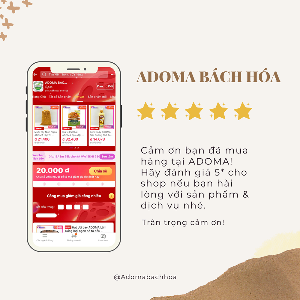 Nước cốt dừa Chaokoh Thái Lan 1000ml nguyên chất nấu canh Tomyum, xôi, làm bánh ngon đặc sánh
