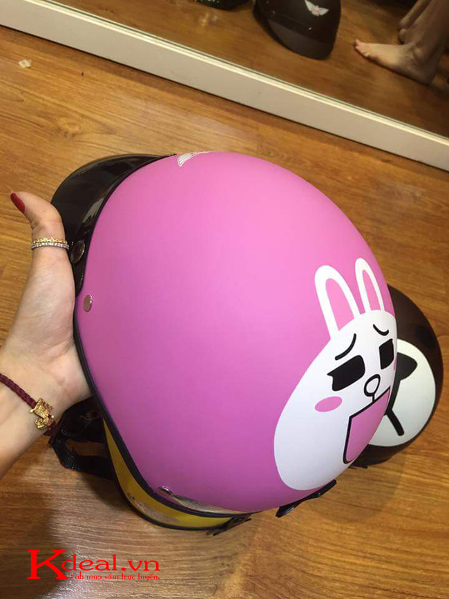 [HCM]Nón Bảo Hiểm Thỏ Cony