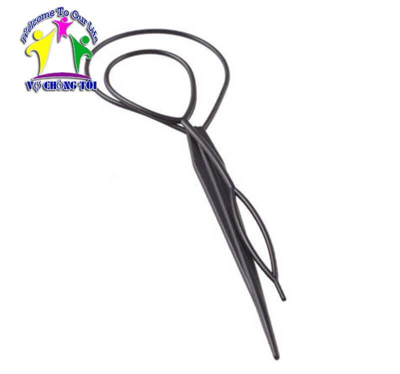 Bộ dụng cụ phụ kiện tóc nữ 4 món, chải bới, búi tóc đa năng tại nhà - thương hiệu VỢ CHỒNG TÔI