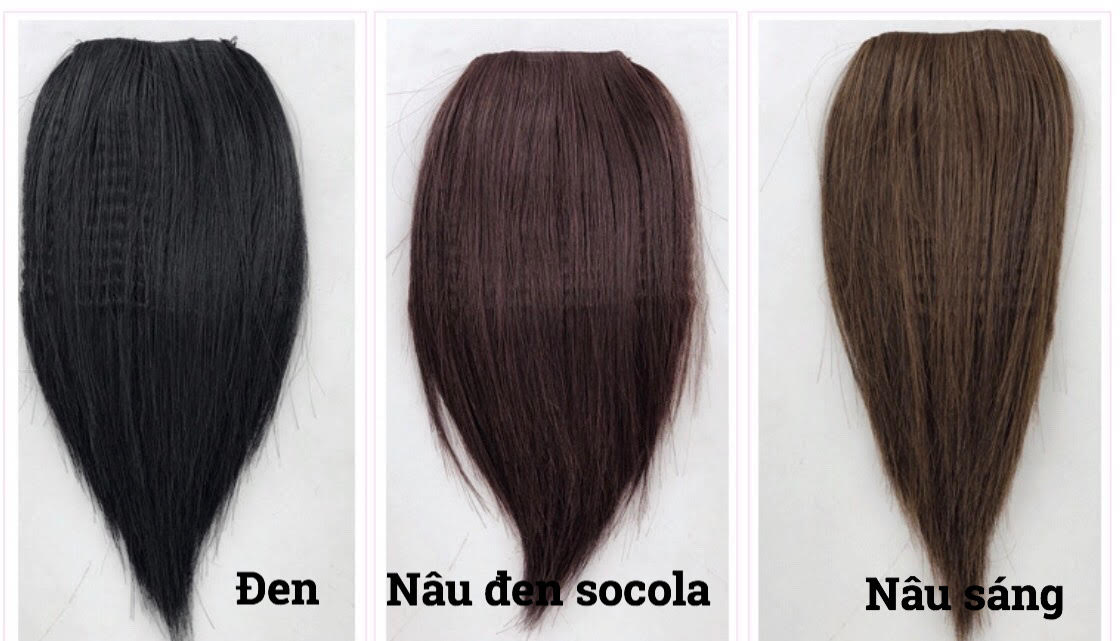 TÓC MÁI PHỒNG - kẹp làm phồng tóc mái - Tóc độn phồng đỉnh đầu