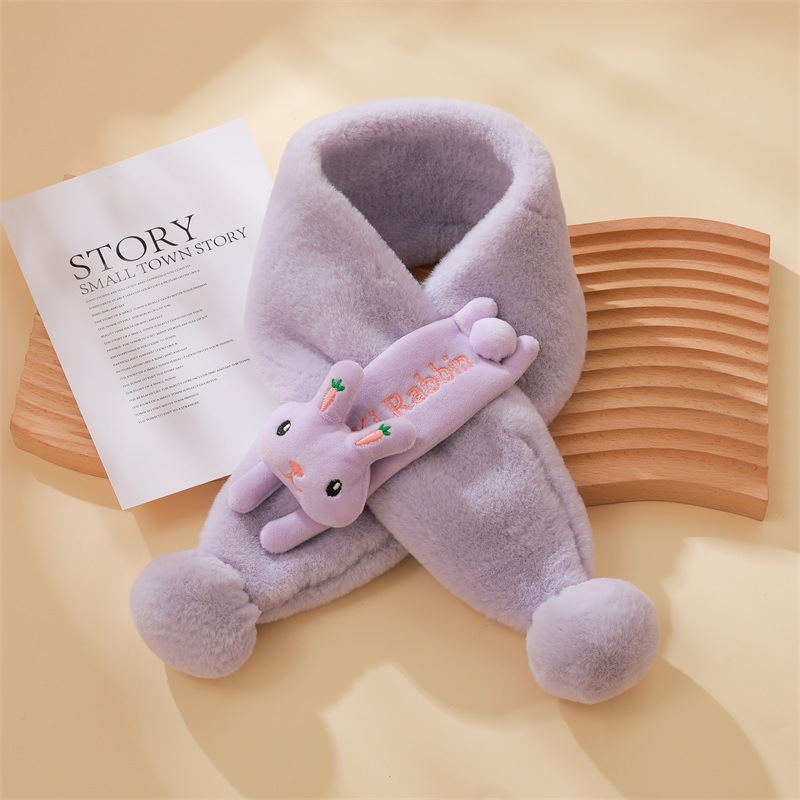 khăn quàng cổ lông cho bé