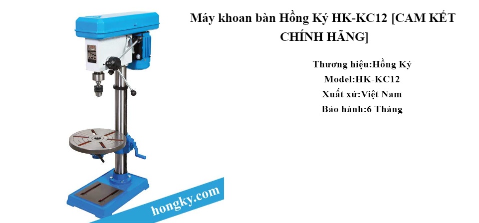 Máy Khoan Bàn Hồng Ký 1m5 HK-KCP15 (đã có VAT 10%)