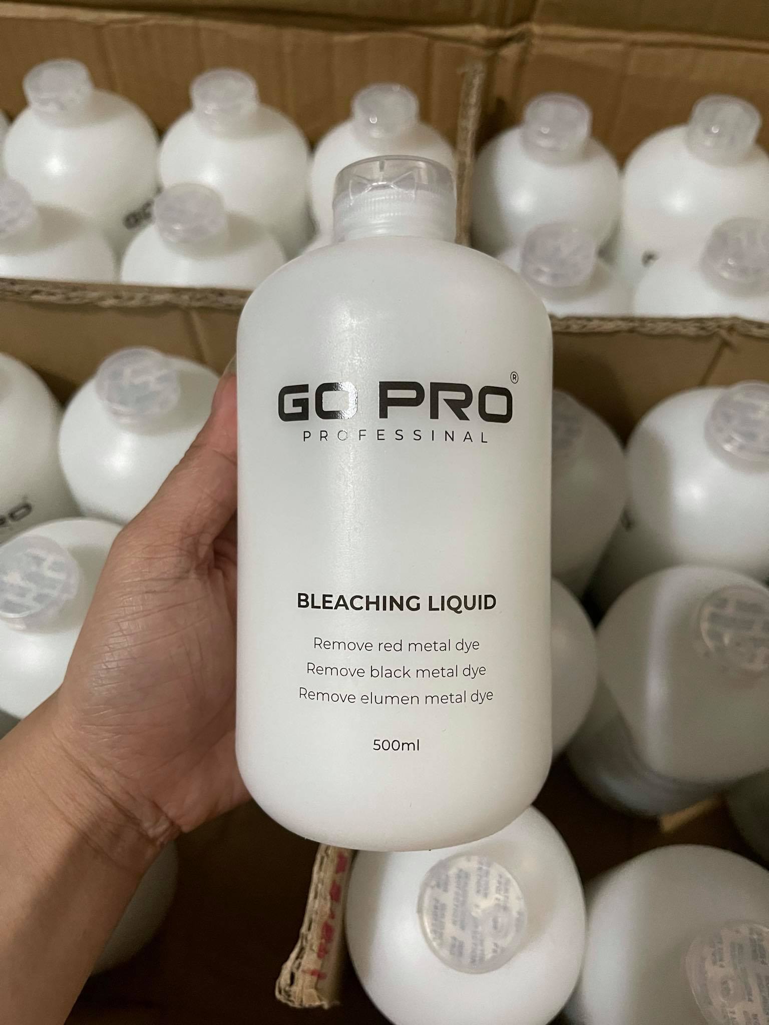 Bóc màu nhuộm bóc đỏ bóc đen GOPRO BIBOP.Bóc tách màu kim loại,màu phủ bóng,không gây hại cho tóc,không khô tóc_Hair forever