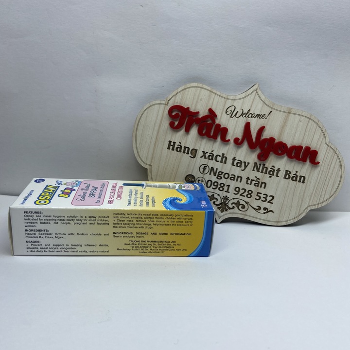 Xịt mũi Ospay Sea Baby - Lọ 15ml