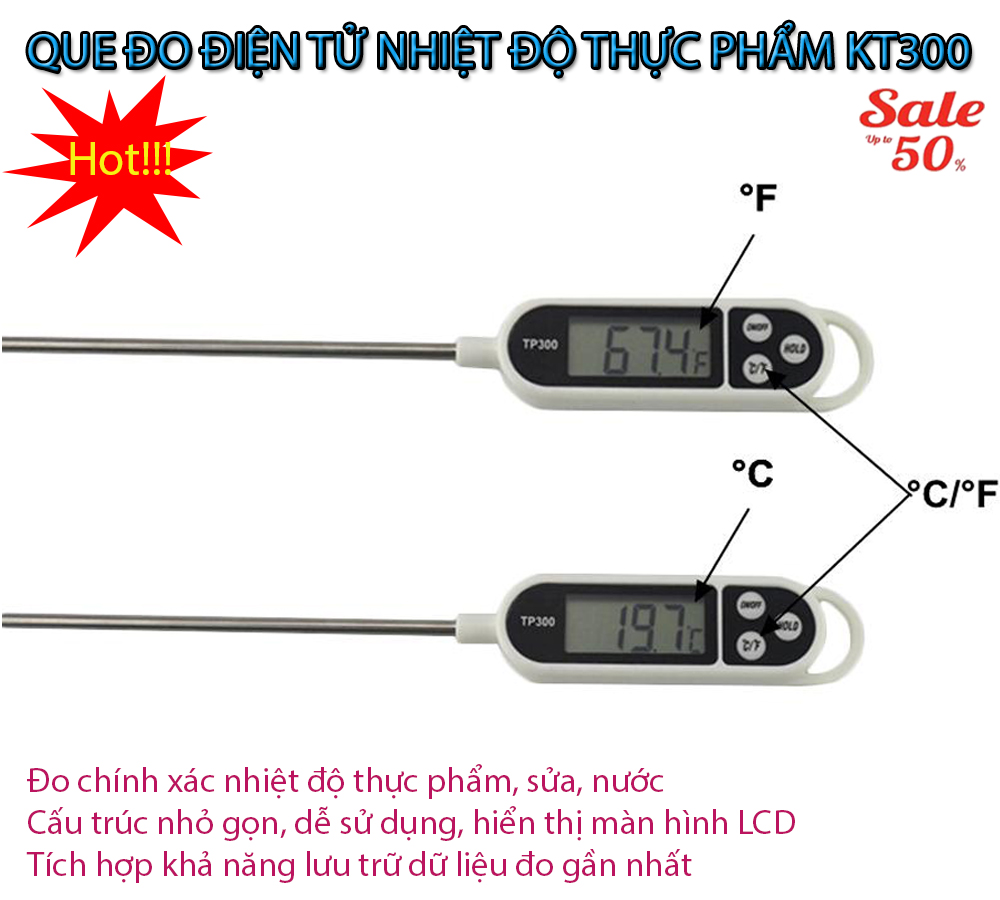 Cách sử dụng nhiệt kế mt500 , cách sử dụng nhiệt kế thủy ngân - chọn ngay que đo nhiệt độ thực phẩm kt300 hàng nhập khẩu cao cấp, đo nhiệt độ các loại thực phẩm ; mẫu fg-53, giảm giá 50% ngay hôm nay, bảo hành 1 đổi 1 sp
