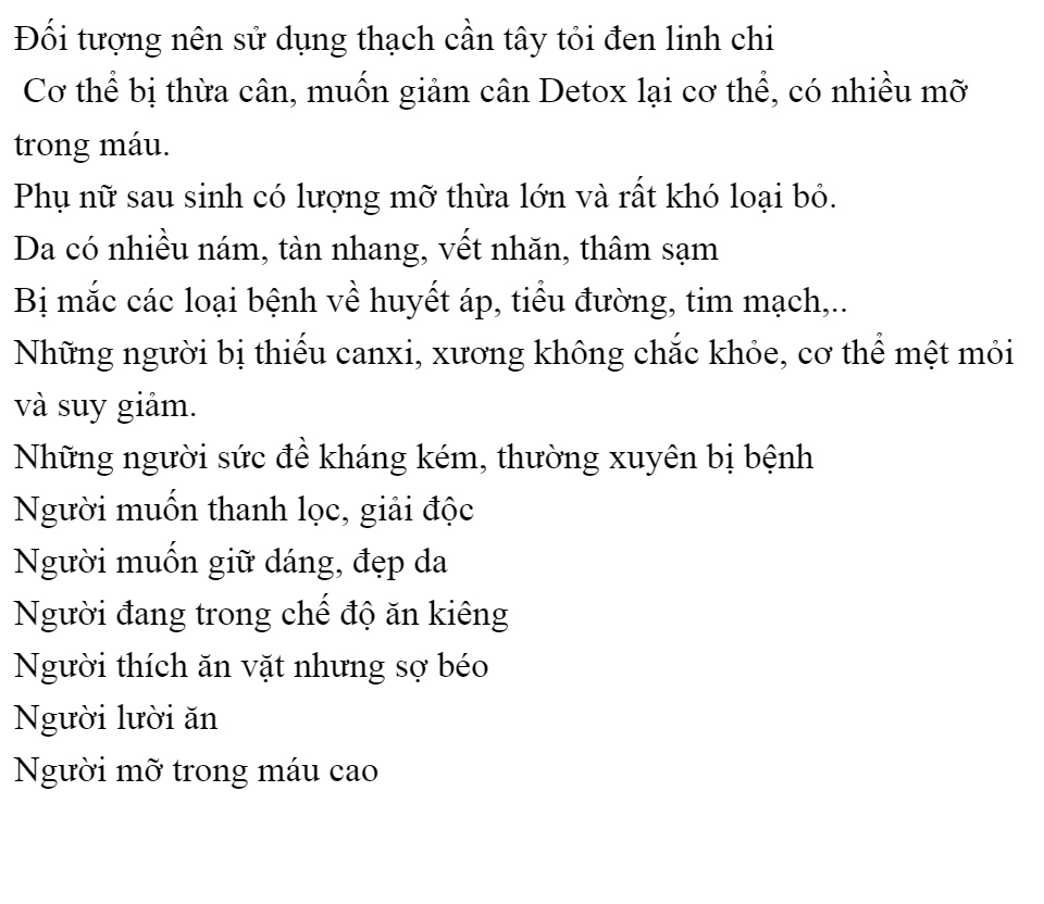 Thạch Cần Tây Tỏi Đen Linh Chi- Giúp Thải Mỡ, Giảm Cân Hiệu Quả, Đẹp Dáng, Sáng Da NgănNgừa Ung Thư - Cân Bằng Huyết Áp 5