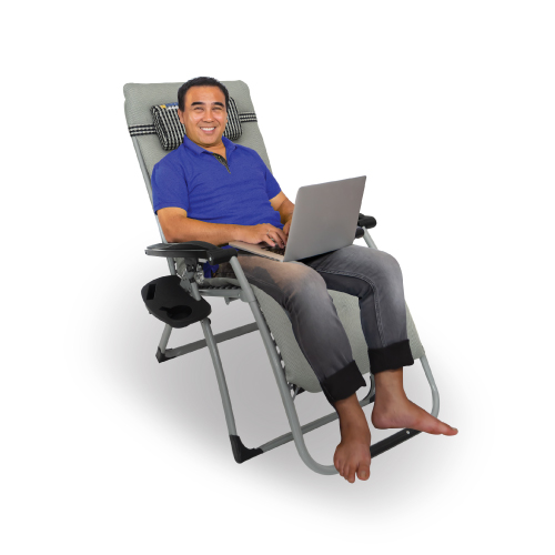 Ghế Tựa Lưng, Ghế Xếp Thư Giãn HAKAWA G21P, Ghế Xếp Quyền Linh HAKAWA HK-G21P - Trọng Tải 300kg - Thay miễn phí phụ kiện nệm và lưới trong 5 NĂM – Bảo hành 25 năm