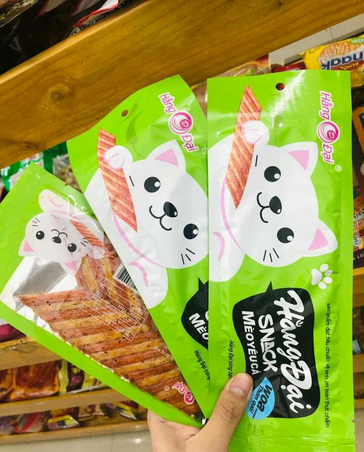 Combo 10 Gói Snack Mèo Yêu Cá