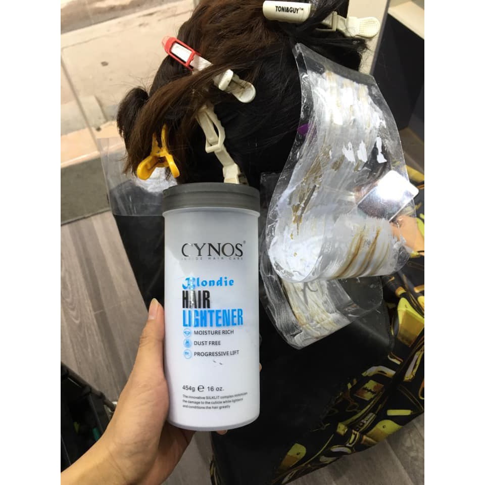 BỘT TẨY TÓC CYNOS công nghệ mới bột xanh từ CANADA