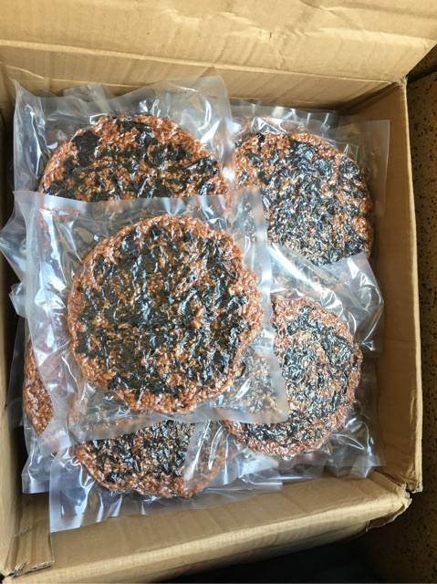 Cơm cháy GẠO LỨT chà bông - cơm cháy gạo lứt rong biển giòn - Đồ ăn vặt - ăn kiêng - đồ ăn - bánh ăn vặt