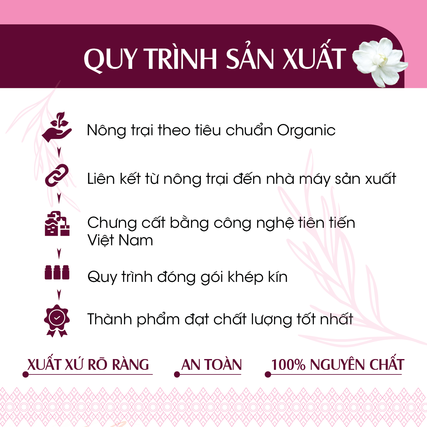 Tinh dầu thiên nhiên Hoa Anh Đào 24Care 10ml/100ml - xông phòng, chăm sóc tóc và da