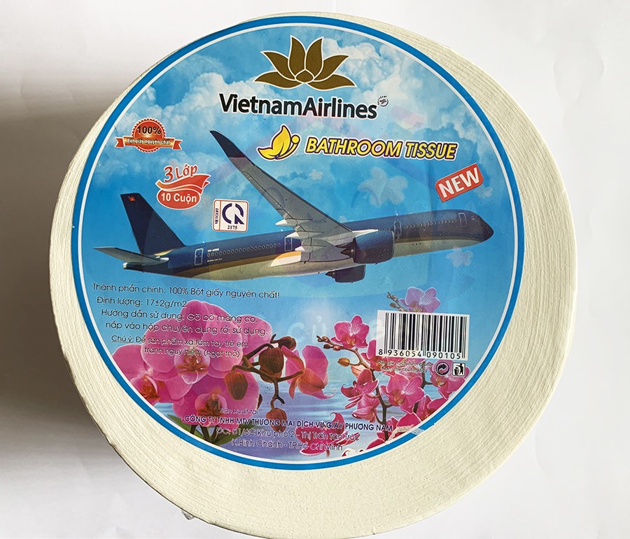Giấy vệ sinh cuộn lớn, giấy vệ sinh bánh xe loại cao cấp 500g tiết kiệm chi phí, giấy vệ sinh cao cấp dành cho nhà hàng, khách sạn, quán ăn, cafe, Bathroom Tissue - Nhà Của Bạn