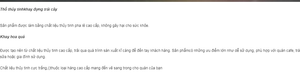 Đĩa Thủy Tinh Cao Cấp Đựng Trái Cây 3 Chân. Khay đựng trái cây. Dĩa để trái cây lớn