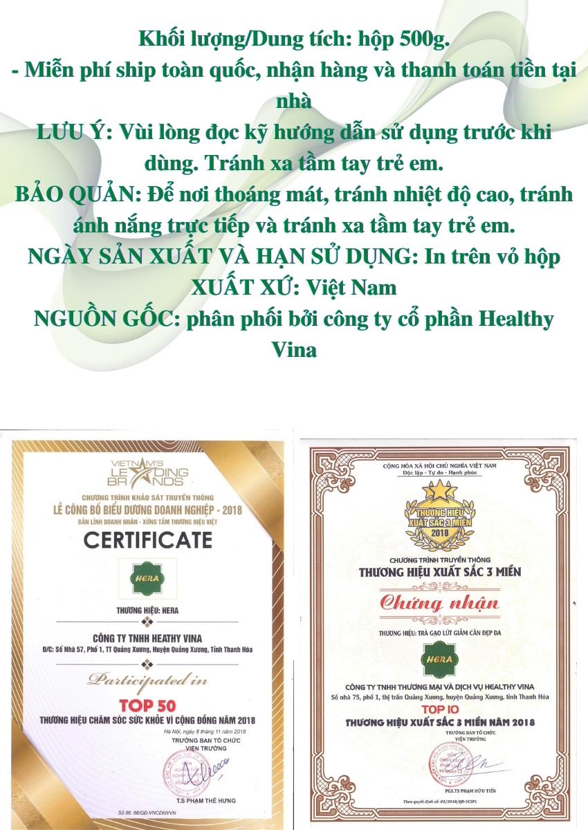 NGŨ CỐC DINH DƯỠNG TĂNG CÂN HERA - Sản Phẩm Cao Cấp Chính Hãng - Đã Được Kiếm Nghiệm và Công Bố