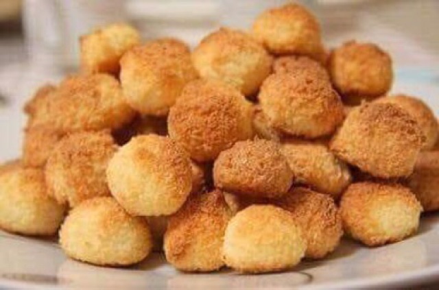 250g/500g/1kg Bánh dừa sữa nướng giòn - bánh dừa sữa đá - ăn vặt không ngán - ăn vặt