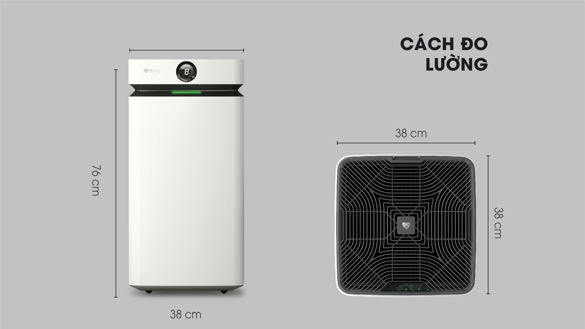 Máy lọc không khí Gia Đình cao cấp AIRDOG X8 - Chính hãng Mỹ - Bảo hành 12 tháng | Lazada.vn