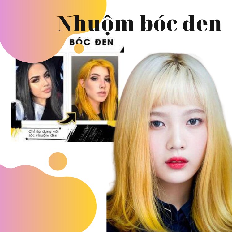 Bóc đỏ bóc đen GOPRO bóc tách màu kim loại chai 500ml, bóc sạch màu, không gây hại tóc, không khô tóc _ homemark