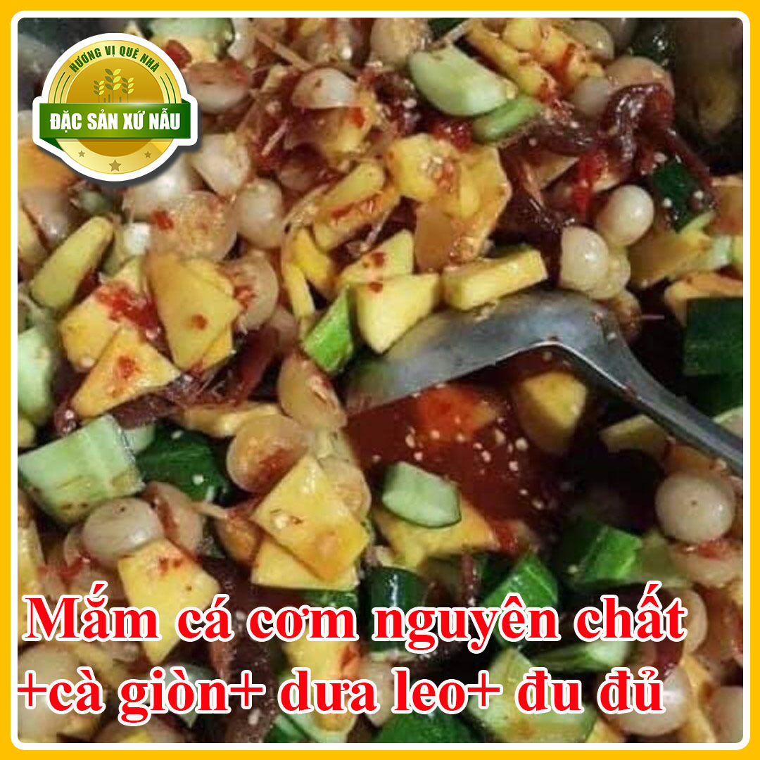 1 Kg mắm cá cơm Phú Yên nguyên chất chưa pha (1Kg) - Đặc Sản Xứ Nẫu Quê Mình