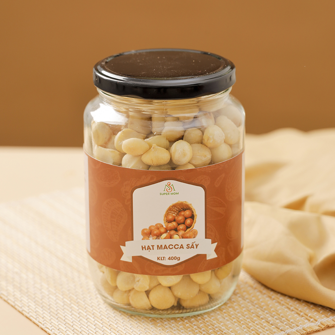 Nhân macca tách vỏ sấy nguyên vị ăn vặt mẹ bầu/ ăn vặt ăn kiêng/ ăn vặt healthy lành mạnh/ ăn vặt giảm cân