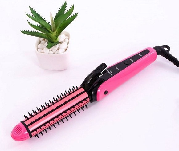 Máy duỗi tóc 3 in 1 Nova - máy uốn duỗi tóc mi - máy uốn duỗi bấm tóc - Máy duỗi tóc mini - Uốn Tóc Làm Xoăn Tóc