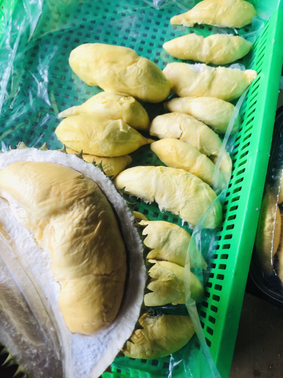 Sầu riêng nguyên múi dona ( sầu riêng thái ) đông lạnh làm bánh -10kg - Trái Cây Cười -( chỉ áp dụng giao hàng hỏa tốc )