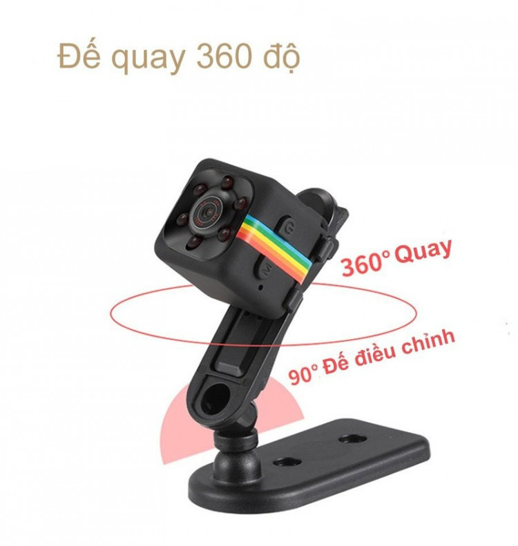 Camera siêu nhỏ mini,Camera Hành Trình Mini DV SQ11 Full HD 1080P Hỗ Trợ Ban Đêm Cao Cấp AZONE,thiết kế nhỏ gọn, quay phim cho chất lượng hình ảnh rõ nét,Hỗ trợ thẻ nhớ lên đến 32G Bảo Hành 12T