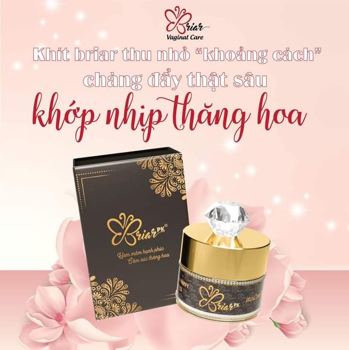 4 Viên đặt thảo mộc Briar pk se khít vùng kín hiệu quả sau 2giờ viên đặt nhỏ gọn, tự tan chảy không cần moi (che tên nhạy cảm)