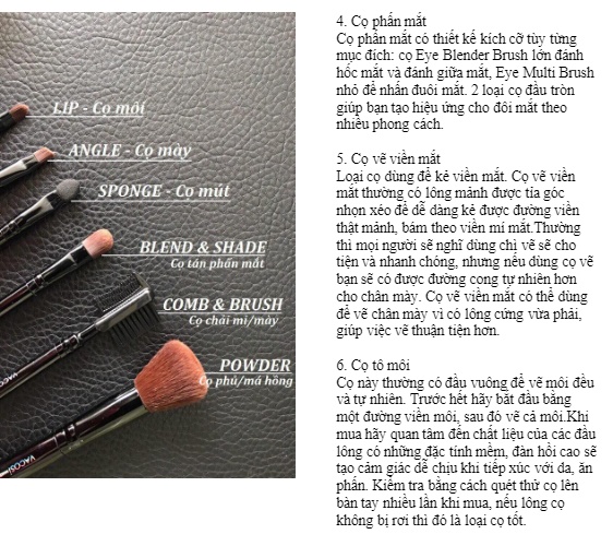 Bộ cọ trang điểm hộp sắt mini 6 cây Vacosi Collection Makeup House (Hồng) BC23